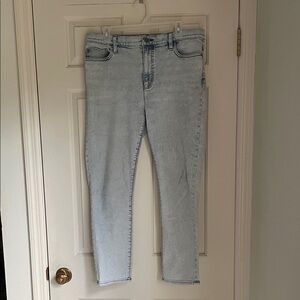 Lands' End Women's Light Wash Ankle Jeans